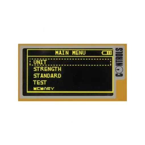 Digital Test Studshammare 58-C0181-DGT Meny